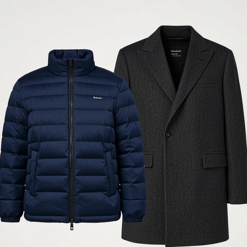 Puffer Jacket vs Wool Coat